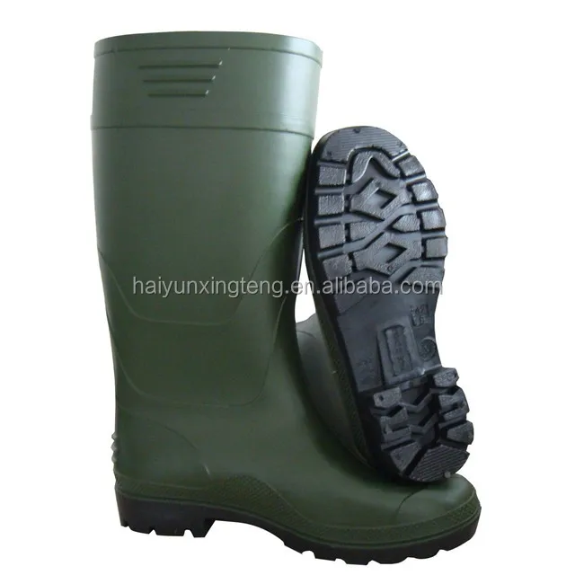 Dark Green Farming Rain Boots,Light Weight Rain Boots For Farming,Woking Rain Boots Buy Cheap