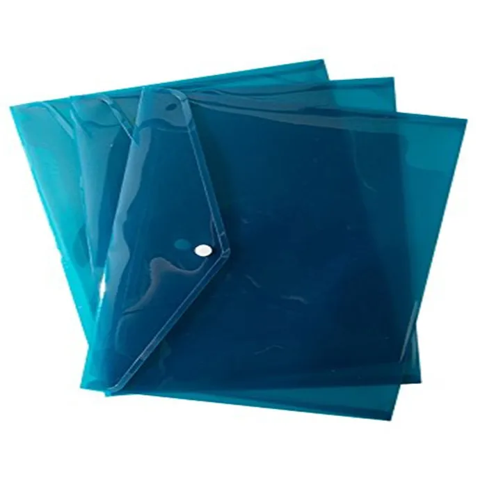 Multicolor Poly Envelopes Plastic Bag Transparent Envelopes Designed