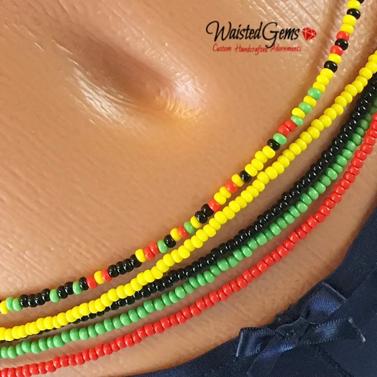belly jewelry beads