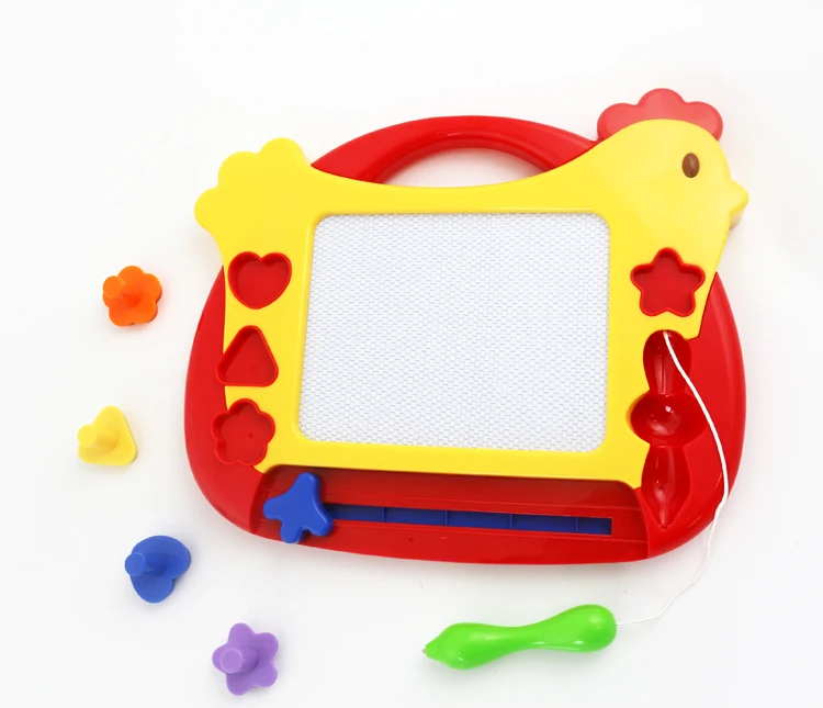 High Quality Kid Writing Plastic Toy Magnetic Drawing Board With Low