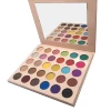 private label eyeshadow metallic matte 30 colors pallet