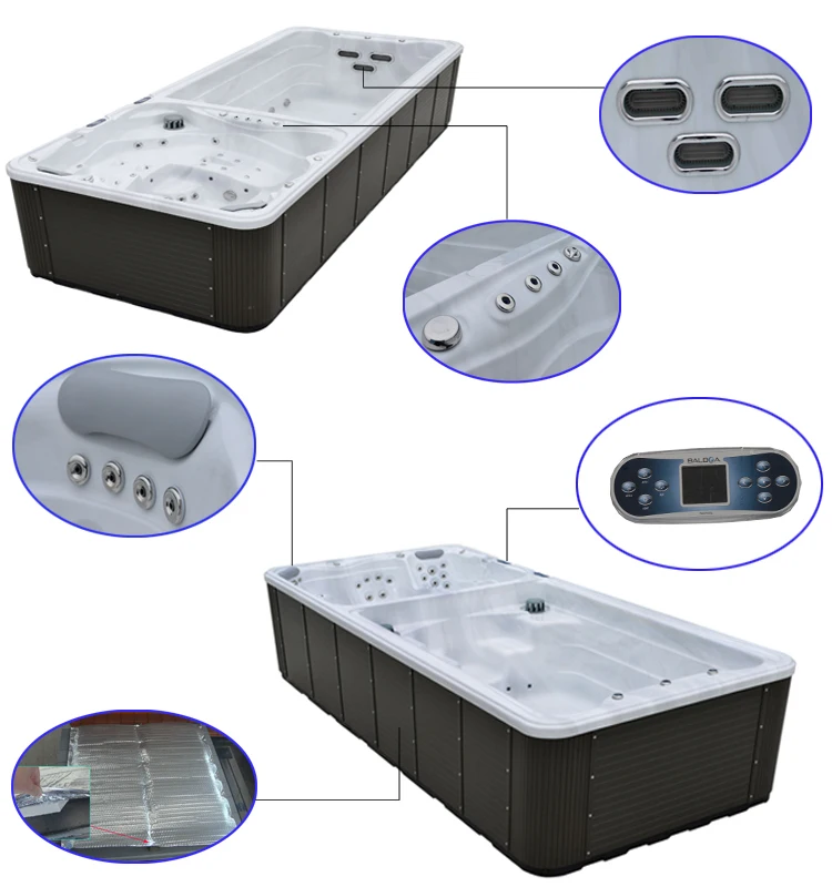 Selfcleaning 10 Person Capacity Outdoor Massagespas Hot Tubs Wholesale