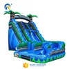 Hot sale leaf theme giant kids inflatable water slide,amusement park use commercial inflatable water slides