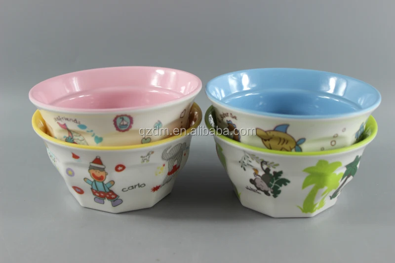 Double- color print Ice cream bowl Dessert bowl Custom -Made Logo