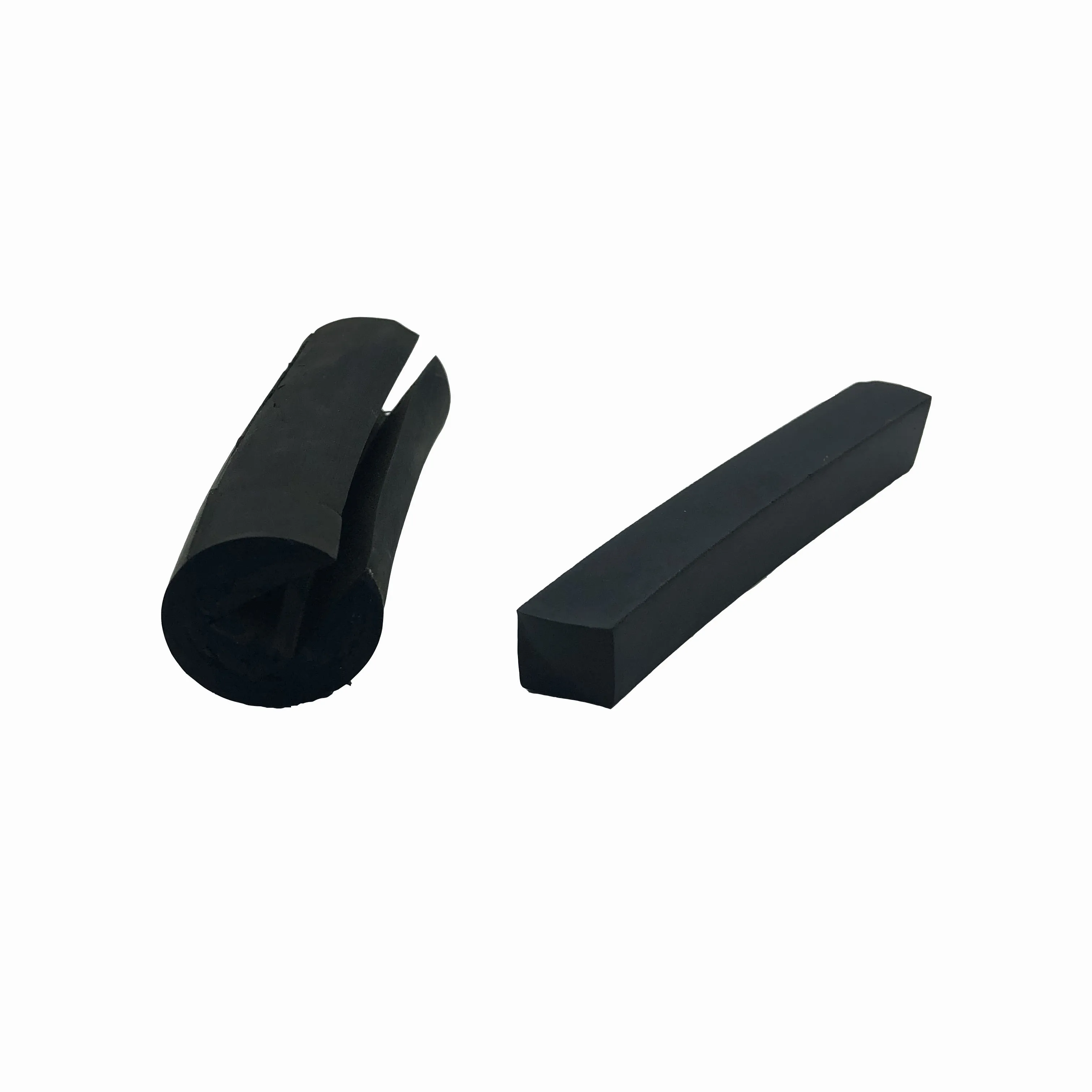 Custom Molded E/u Shape Square Rubber Sealing Strip Rubber Bumper Edge