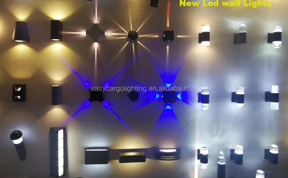 Surface Mounted Up And Down Outdoor Led Wall Light,Ip65 Aluminum Wall Mounted Led Light (fx3594