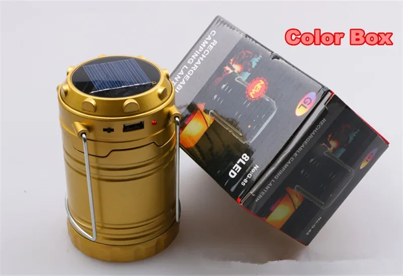 solar camping lantern led solar lamps outdoor camping tent lights