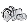China manufacturer wholesale clear vinyl pvc zipper bags with handle blanket packaging bag