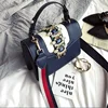 fashion jewelry tote bag women handbag classic wide strap crossbody hasp leather bag