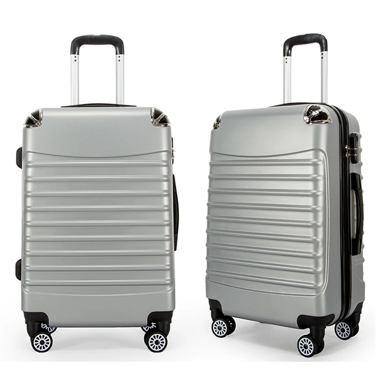Korea Hard Shell Waterproof Travel Trolley Luggage Suitcase With 4