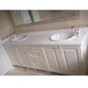 Custom Double Sink Solid Surface Bathroom Vanity Top