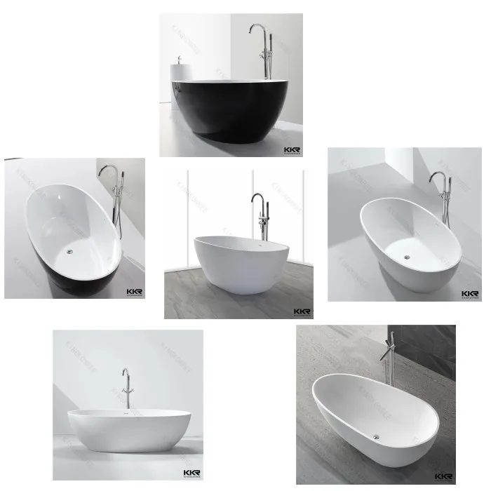 Modern Freestanding Bathtubs/ Cheap Corner Tubs/acrylic Resin Stone