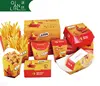 OEM factory direct sales chicken and chips fast food take away paper box