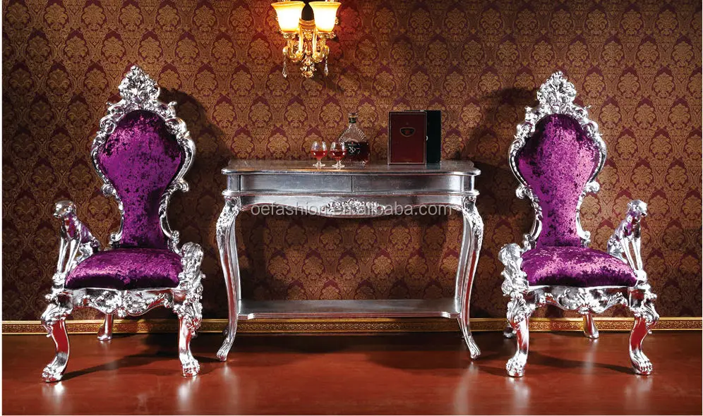 Oe-fashion Luxury 5 Star Hotel Lobby King Throne Chair For Wedding Sofa ...