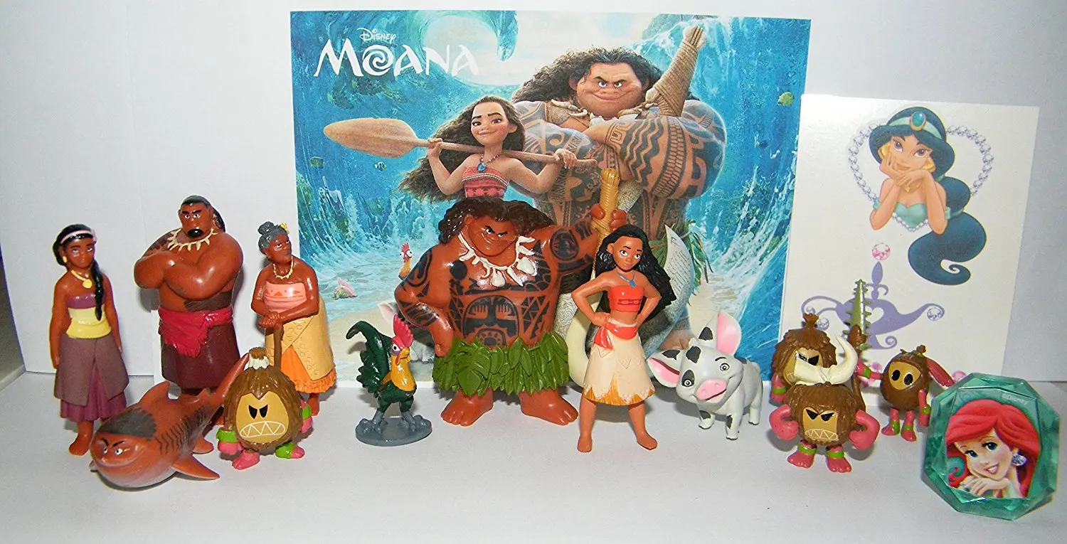 moana book and figures