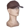 Flashing fiber cap 6 panels high quality led lighted hats