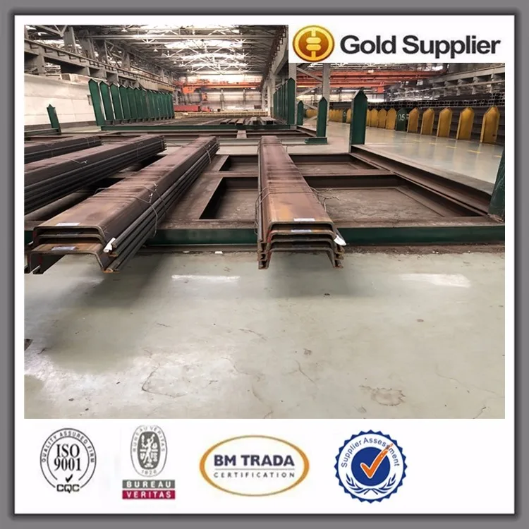 Z Type Sheet Pile/ U Type Steel Sheet Pile/ Steel Sheet Pile Weight