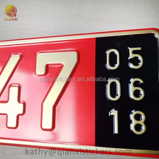 Decorative Wholesale Embossed Best License Plates Buy License Plates