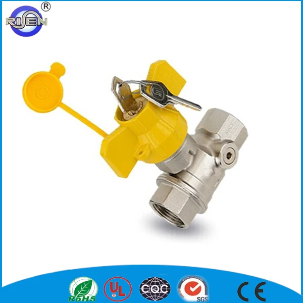 Factory Price Cheap Cw617n Brass Lockable Key Lock Ball Valve Buy Key