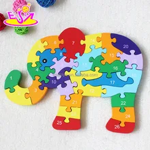 puzzle elefante madera