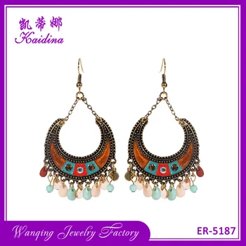 Wq Fashion Chandelier Indian Gothic Earrings Woman Costume Jewelry Wq Fashion Chandelier Indian Gothic Earrings Woman Costume Jewelry Manufacturers