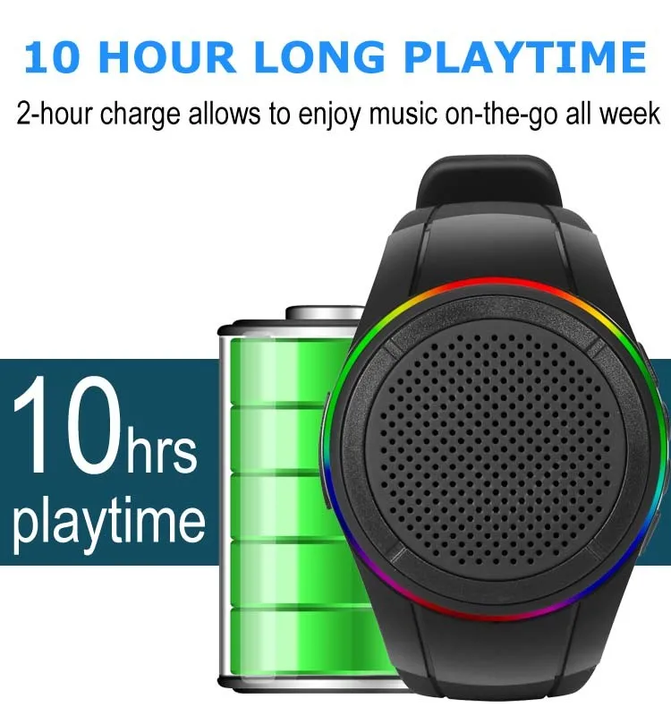 Bluetooth speaker watch