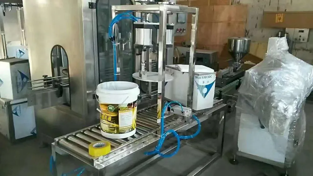 5l-20l Semi Automatic Liquid Filling Machine For Diesel Exhaust Fluid ...