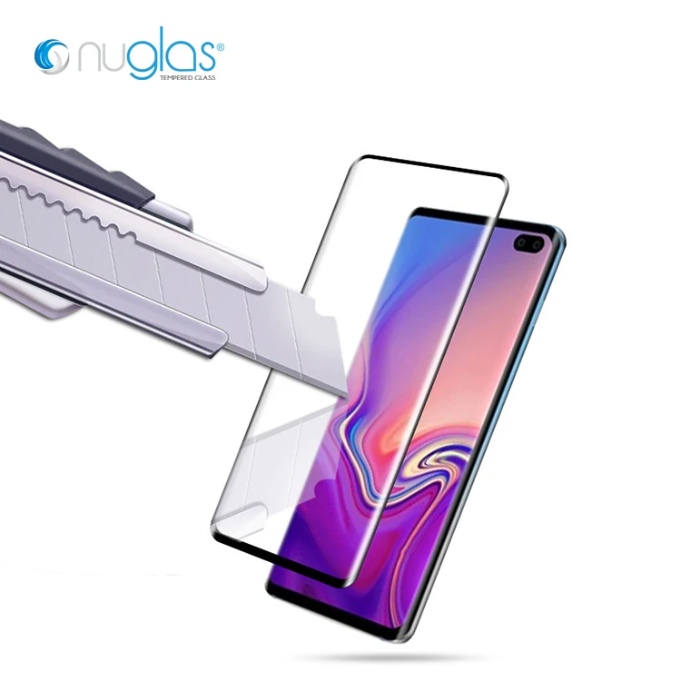 Per Samsung Galaxy S10 Più Protezione Dello Schermo 3D Bordo Curvo Pieno della copertura della cassa in vetro temperato amichevole - ANKUX Tech Co., Ltd