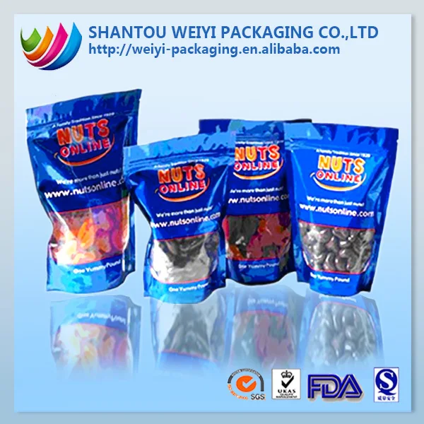 Custom Stand Up South Africa Food Grade Resealable Dried Biltong Beef