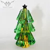 Gems Decorative Green Crystal Christmas Tree for Christmas Holiday Gift