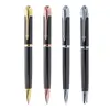 Fun Promotion Custom Logo Luxury Gift Business Pens Ballpoint Pen Black Lacquer Roller ball Pen