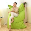 Indoor/outdoor comfort beanbag chair, living room chaise lounge sofa