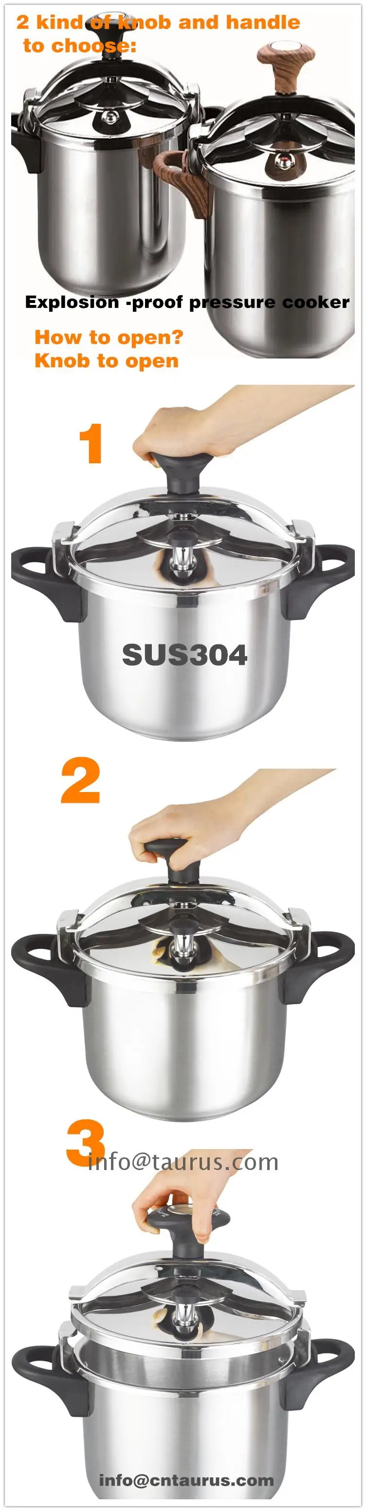 Multi-Setting Pressure Cooker and Canner with Accessories Polished Stainless Steel