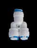 Plastic fittings 2 way splitter connector fitting