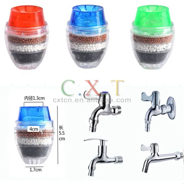 Coconut Activated Carbon Faucet Tap Water Clean Purifier Filter Home ` ma72 