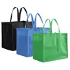 Eco Friendly Custom Logo Printing Large Reusable Handle Grocery woven shopping bags