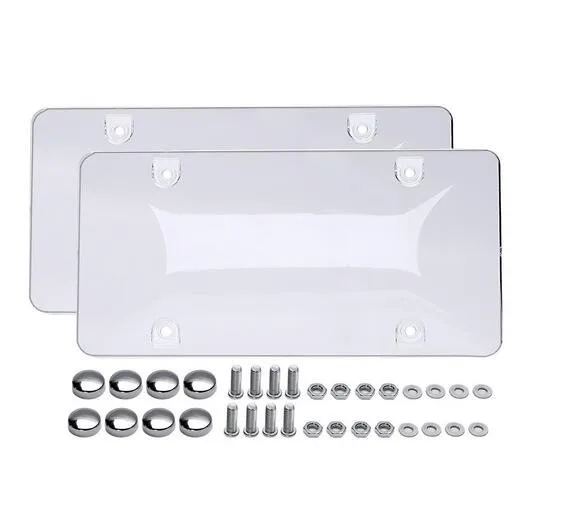 Wholesale Promotional Car Bubble License Plate Shield Cover With 