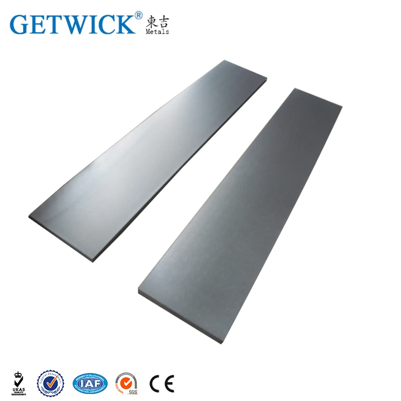 high quality pure 99.95% tungsten sheet wolfram plate price per kg