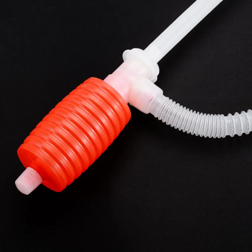 1x Auto Manual Hand Siphon Pump Hose Gas Oil Syphon Transfer Pump Tools