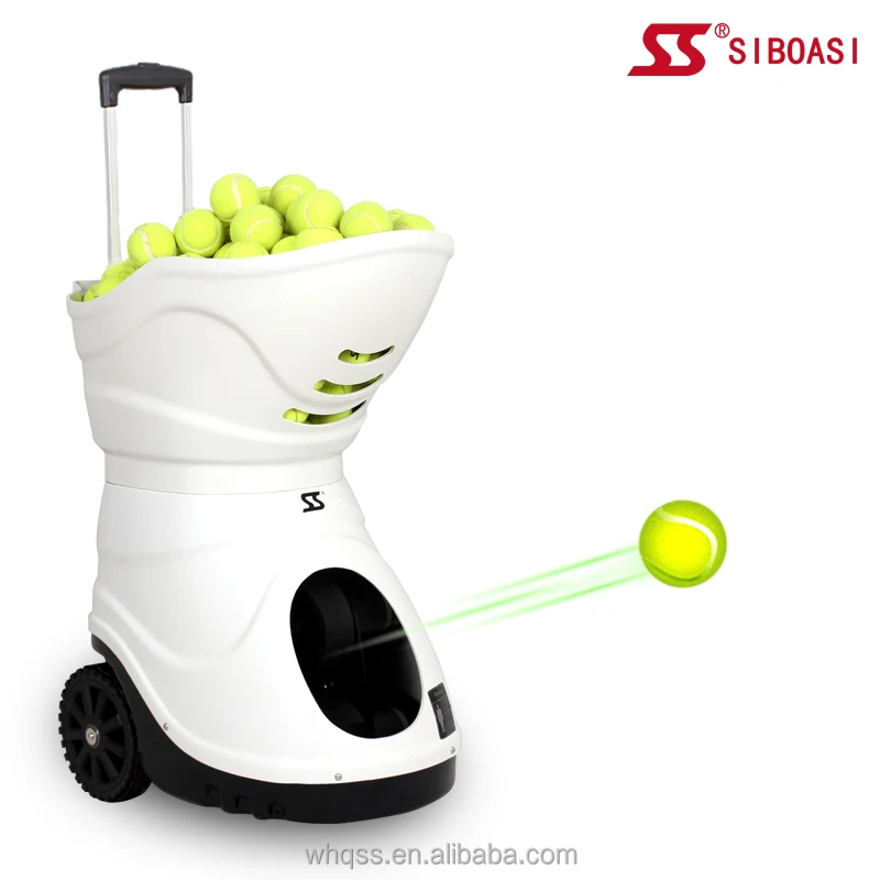 Siboasi W3 pratique Portable sans fil télécommande balle de tennis machine