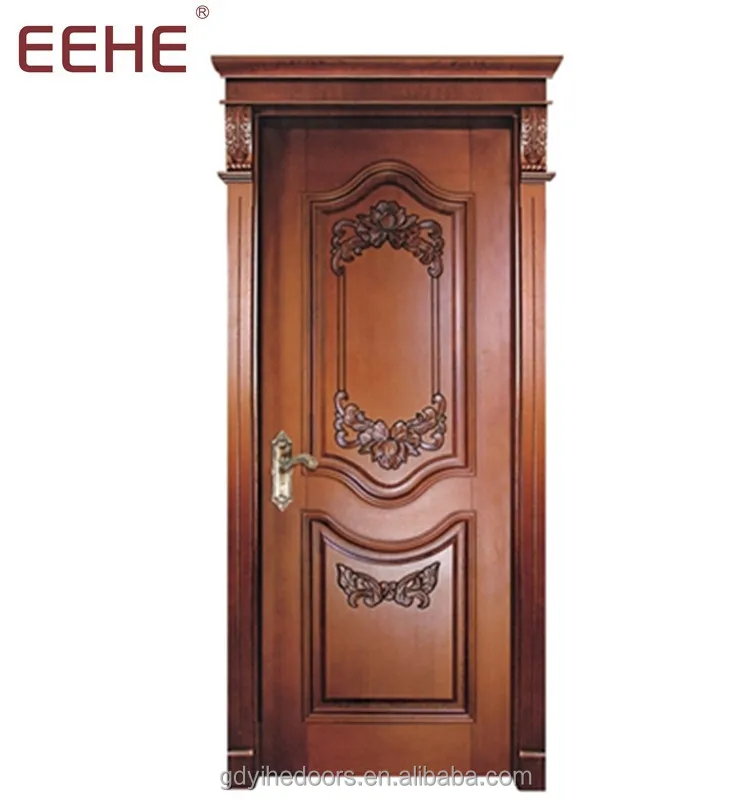 Customized Wooden Door Polish Classical Main Gate Design Teak Wood ...