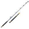 High Carbon strong power game boat rod Svivel Guide roller guide Trolling Fishing Rod