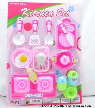 plastic kitchen toys set