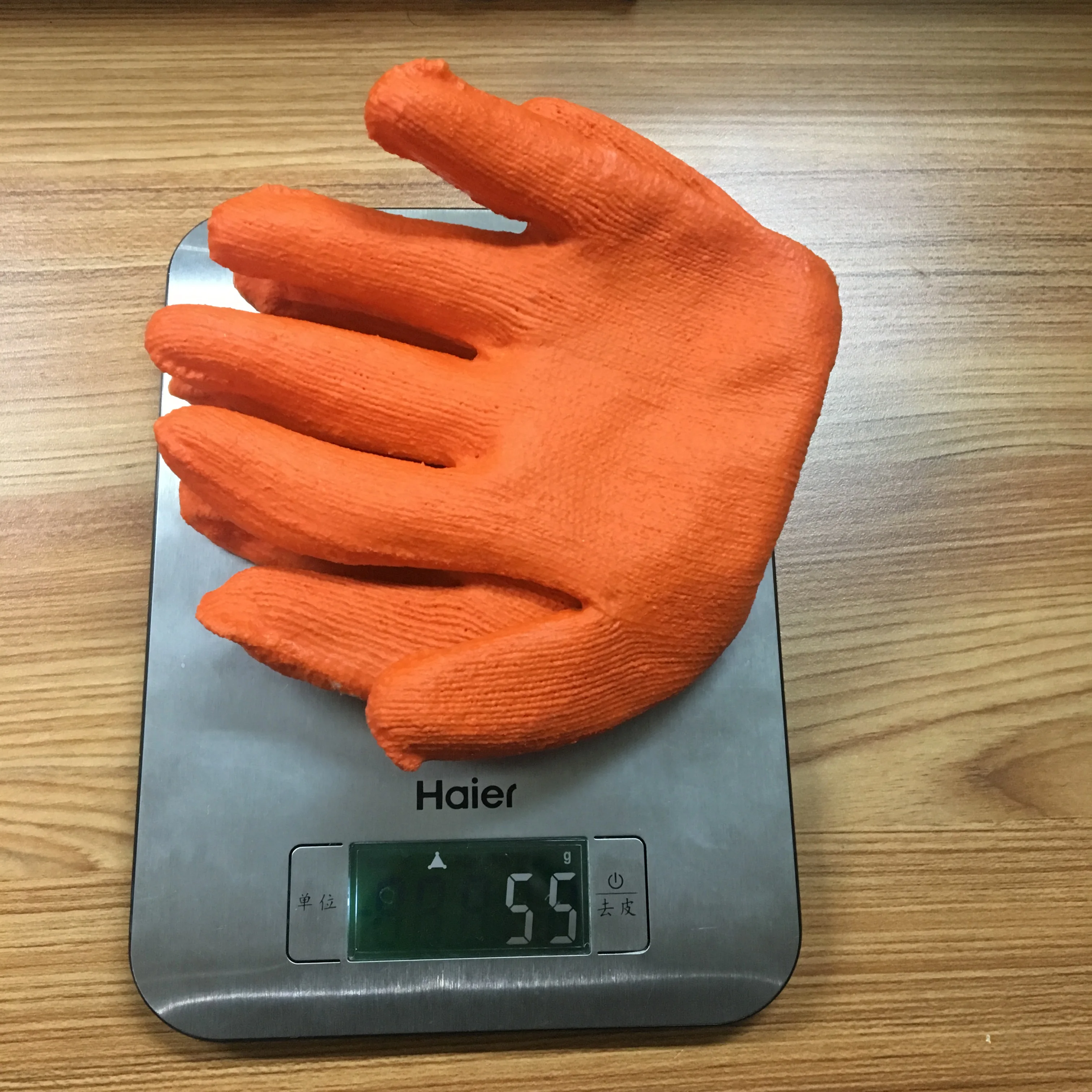 Philippines Hot Selling Safety Glue Glove Orange Latex Gloves Glue