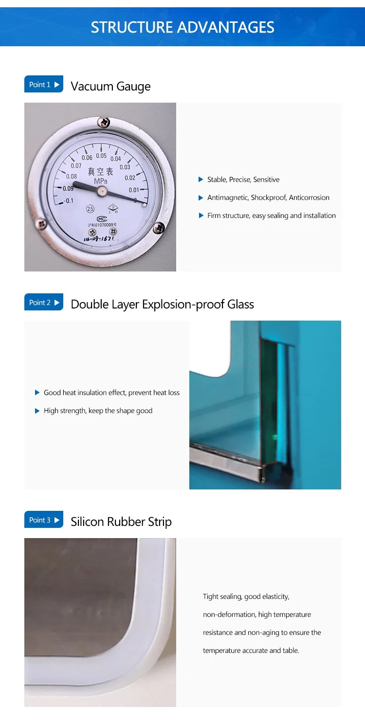 (KD) DZF-6210 Multifunction Vacuum Drying Oven for Lab