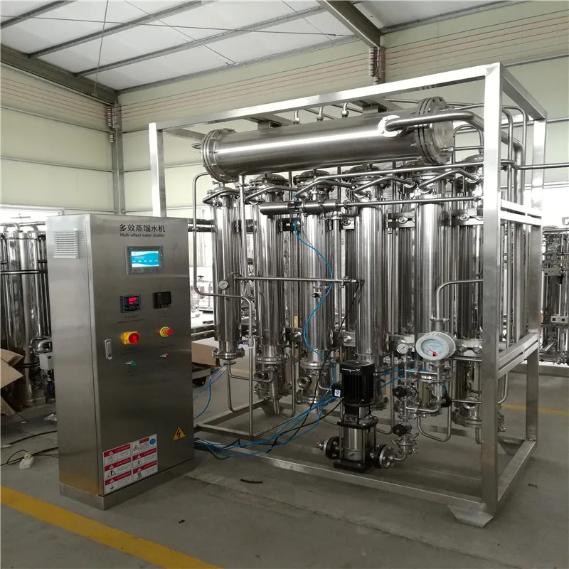 Hot Sale  Automatic Pressure Water Distiller Machine Equipment With RO Film price