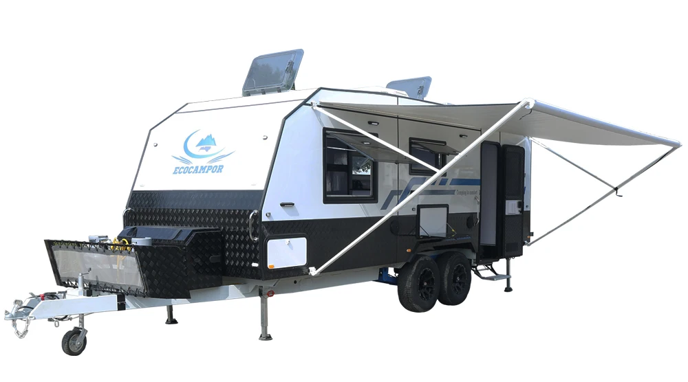 2022 New Sale Trailer-mounted Camping Car Factory With Shower And ...