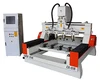 Jinan superstar cnc wood router machinery round materials carving router