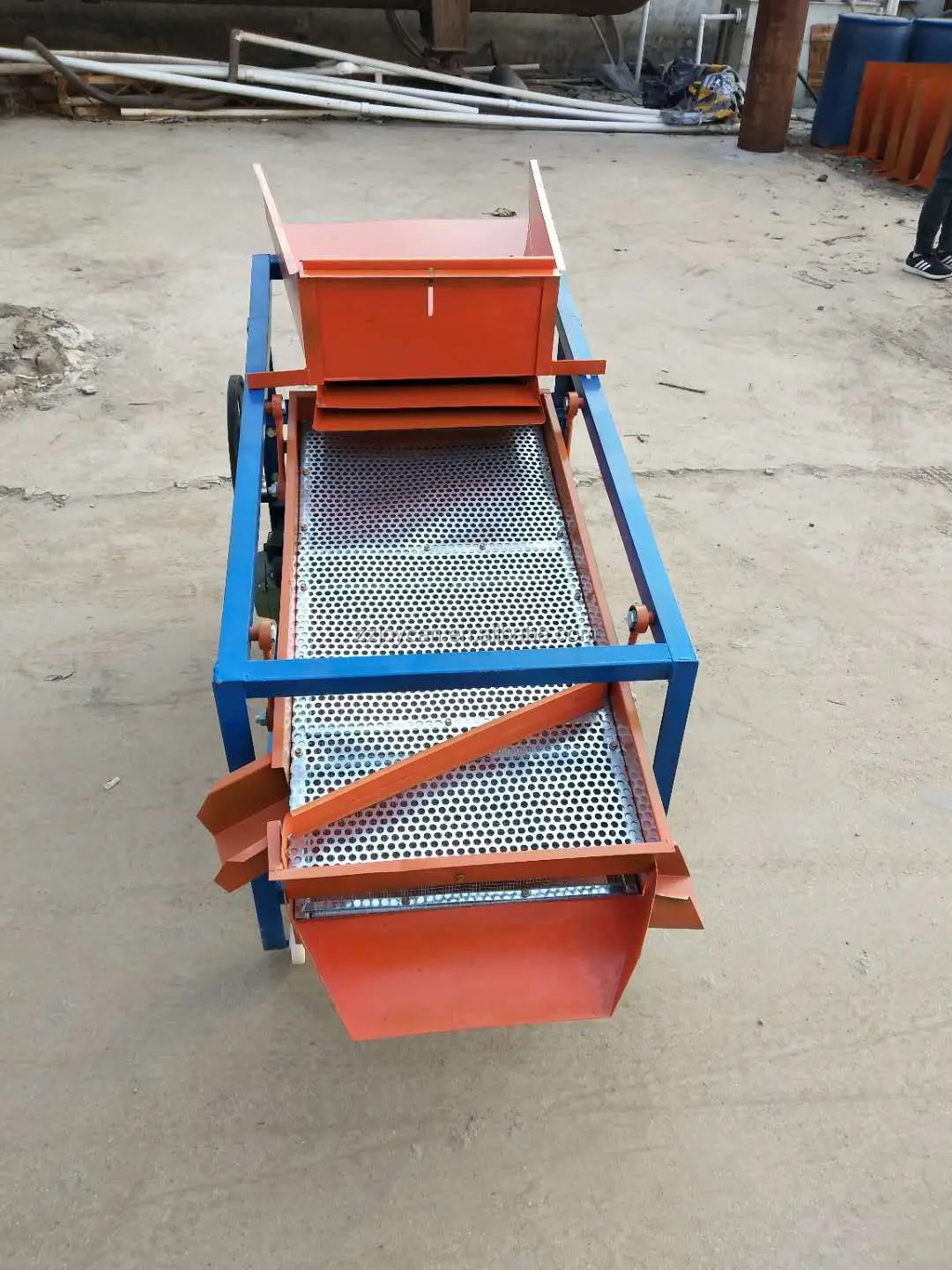 Stone Sorting Machine for Grain Corn Cleaning & Screening