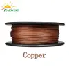 Premium Copper Metallic 3D Printer Filament Filled PLA 3.0mm 0.5kg Spool
